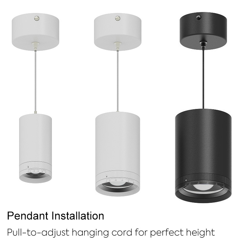 Slim Zoomable Light Surface Mount LED Adjustable Focus Spotlight Slim Zoomable Light Surface Mount LED Adjustable Focus Spotlight